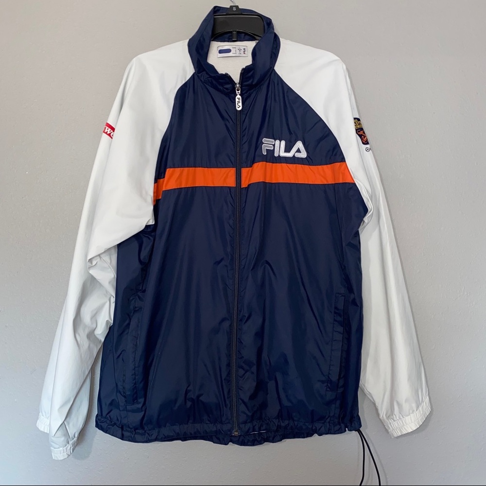 Retro FILA windbreaker